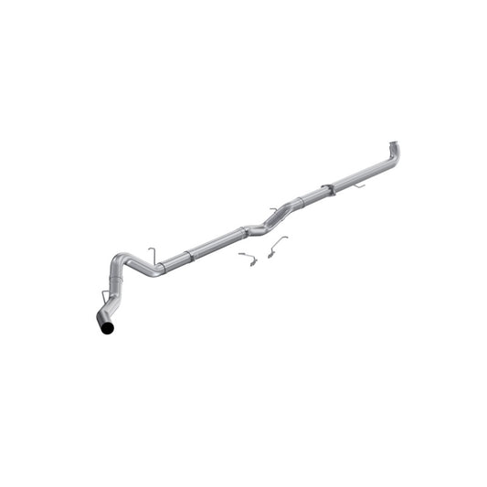 MBRP Armor Plus Series Downpipe-Back Exhaust System for Chevrolet Silverado 2500/3500 2001-2002, 4-inch Single Side Exit - T409 Stainless Steel