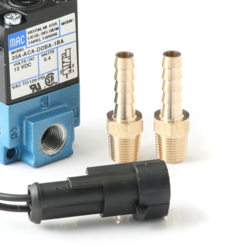 Go Fast Bits GFB G-Force Solenoid with 3 Port Design for Aftermarket ECU and Boost Control