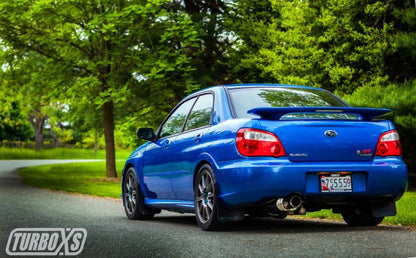 Turbo XS 02-07 Subaru WRX/STI Catback Exhaust System with Polished Tips