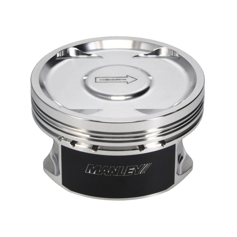 Manley Performance EJ257 Subaru WRX STI Standard Stroke Piston Set with Ring Set – 99.55mm Bore, 8.5:1 Compression Ratio