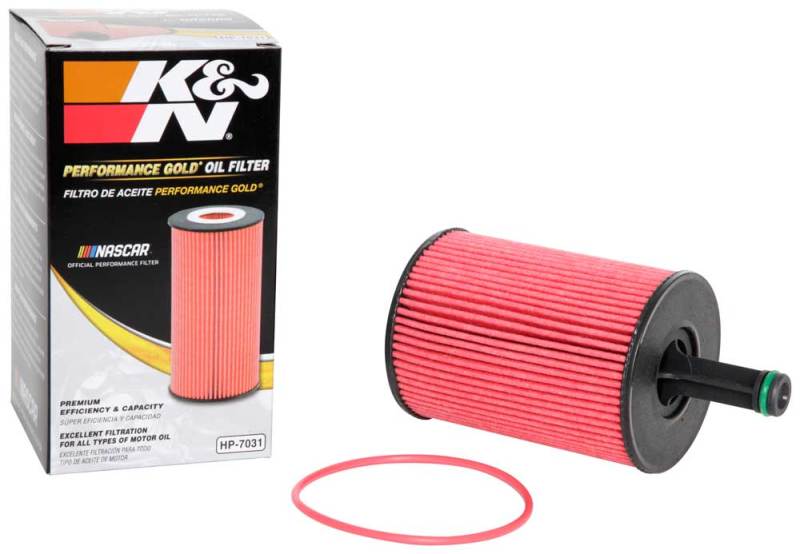 K&N Engineering HP-7031 performance oil filter for 2006-2014 Volkswagen Jetta and CC models