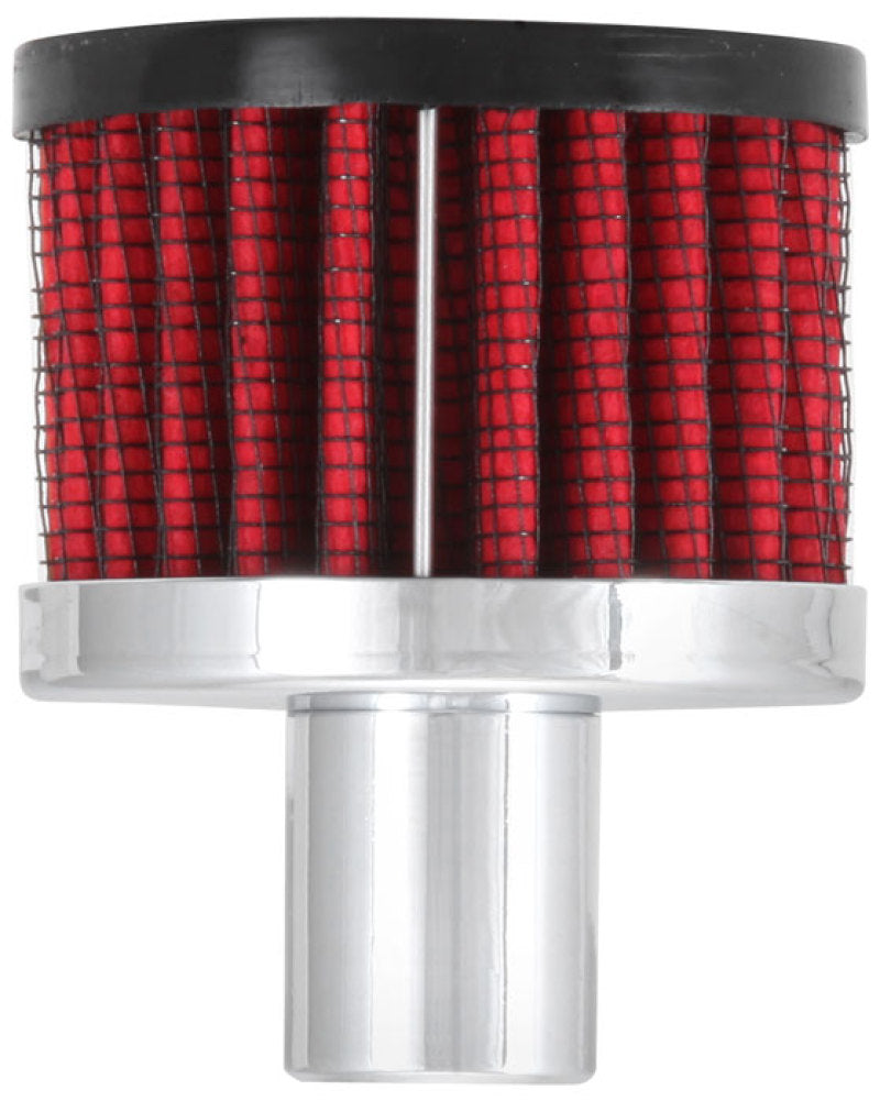 K&N Engineering 62-1030 Steel Base Crankcase Vent Filter - 3/4 inch Diameter
