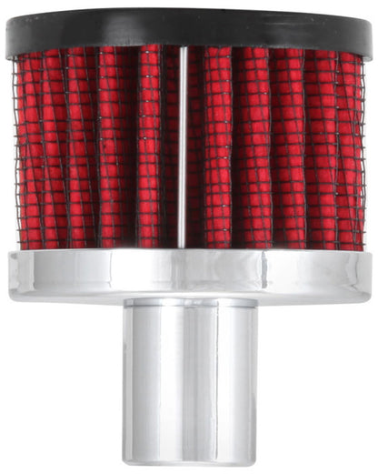 K&N Engineering 62-1030 Steel Base Crankcase Vent Filter - 3/4 inch Diameter