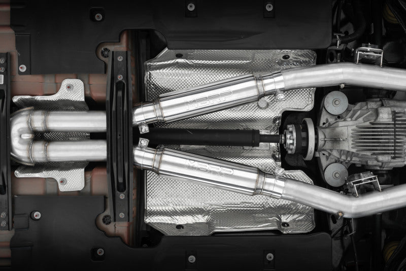 MBRP Armor Lite Series 17-21 Dodge Charger 5.7L Dual Rear Exit Aluminized Catback Exhaust System