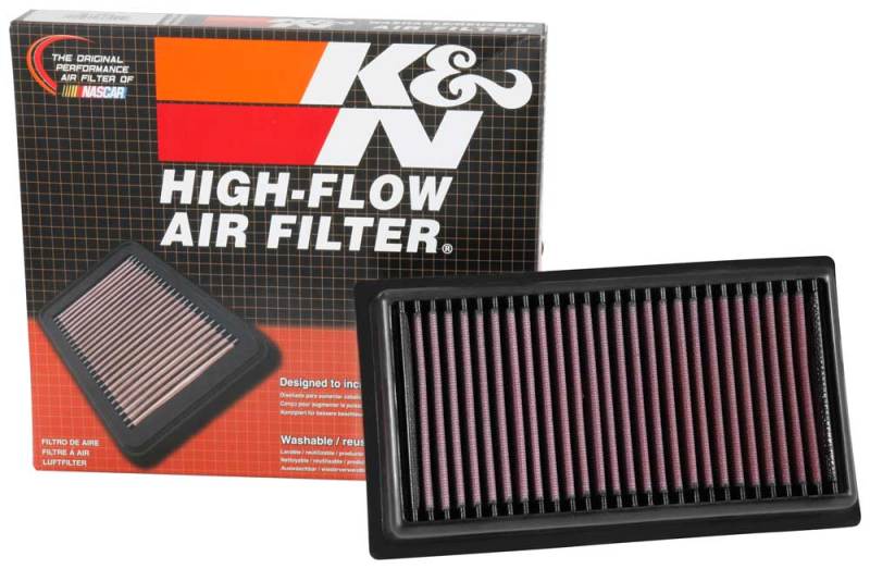 K&N Engineering 33-5060 High-Flow Replacement Air Filter for Subaru BRZ and Toyota 86
