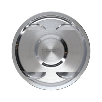 Manley Performance Platinum Series Piston Set for Subaru WRX/STi EJ257 - 75mm Bore, 100mm Compression Distance, +.50mm Size, 8.5:1 Dish