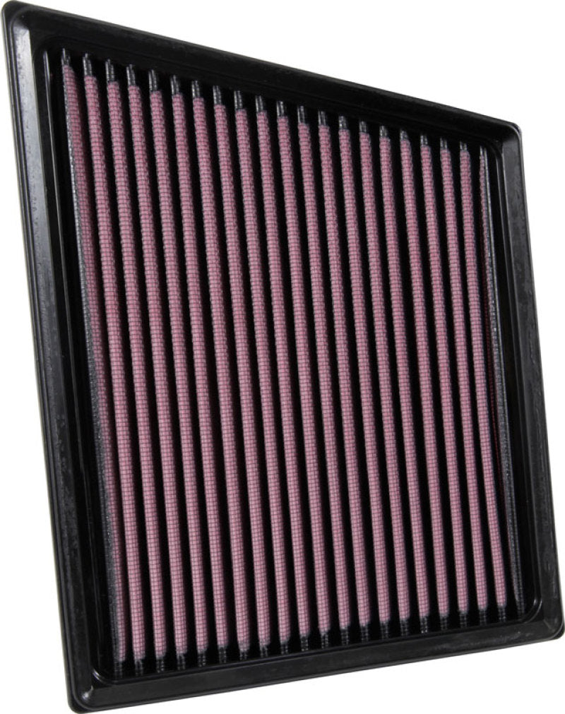 K&N Engineering 33-3075 High-Flow Air Filter for 2015-2017 Jaguar XF and F-Pace V6-3.0L