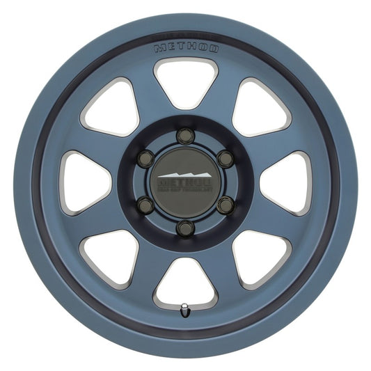 Method MR701 18x9 Bahia Blue Wheel with +18mm Offset and 6x5.5 Bolt Pattern