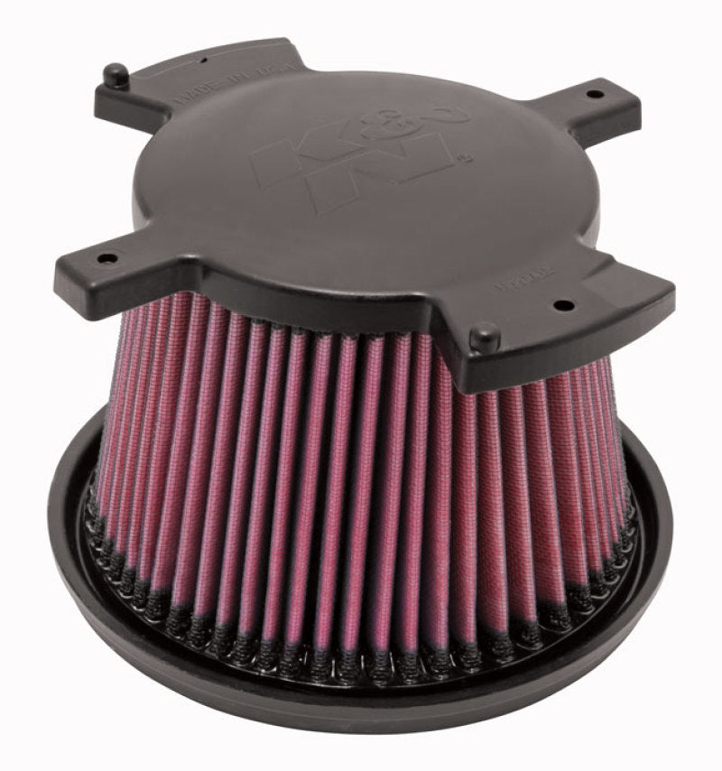 K&N Engineering E-0781 High-Flow Reusable Air Filter for 2010 GMC Sierra 2500/3500 HD & Chevrolet Silverado 2500/3500 HD with 6.6L Duramax V8 Diesel