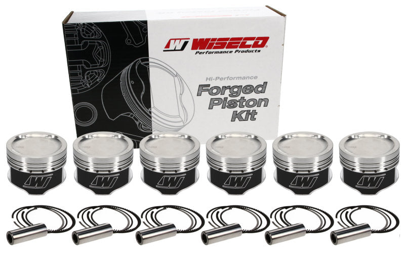 Wiseco Toyota 7MGTE 4V Dished -16cc Turbo 83.5 Piston – High-Performance Forged Racing Pistons