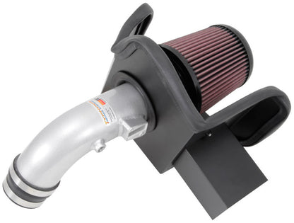 K&N 69 Series Typhoon Performance Cold Air Intake Kit for 2013-2015 Nissan Altima 2.5L L4 - Silver