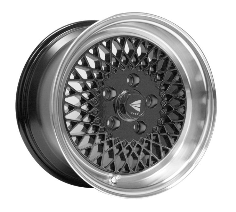 Enkei Enkei92 Classic Line 15x7 Black Wheel with 38mm Offset and 4x100 Bolt Pattern