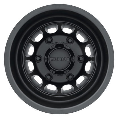 Method MR901 Rear 16x5.5 Inch Black Aluminum Wheel with 6x205 Bolt Pattern and -18mm Offset