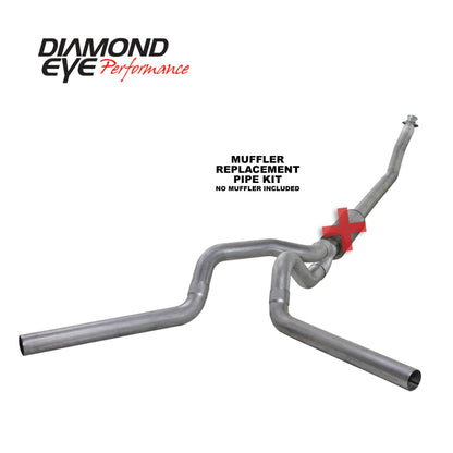 Diamond Eye Performance 4-Inch Turbo Back Exhaust Kit for 1994-2002 Dodge Ram 5.9L Cummins