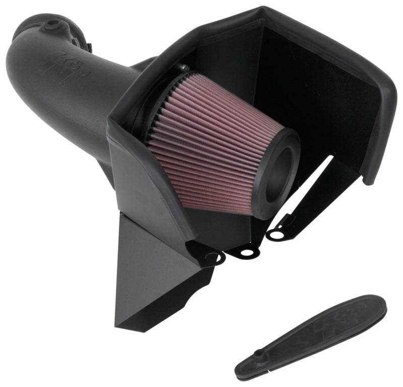 K&N Engineering 63-1579 High-Flow Cold Air Intake System for Jeep Grand Cherokee and Dodge Durango