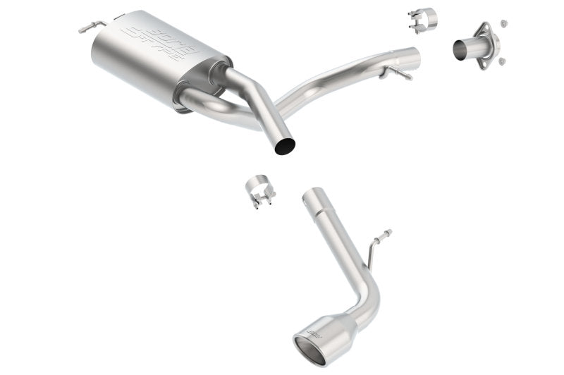Borla 11743 Performance Rear Muffler for 2005-2010 Scion tC – Improve Power and Sound