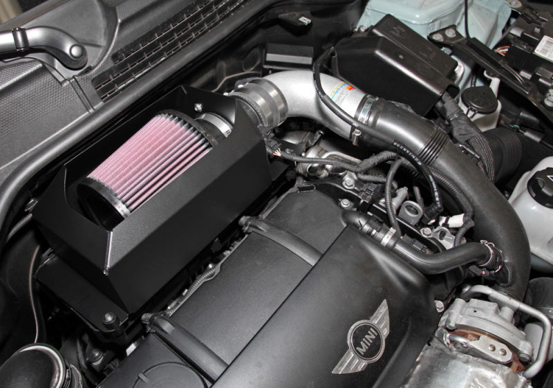 K&N Engineering 69-2023TS Black Typhoon Cold Air Intake System for 2011-2013 Mini Cooper S 1.6L