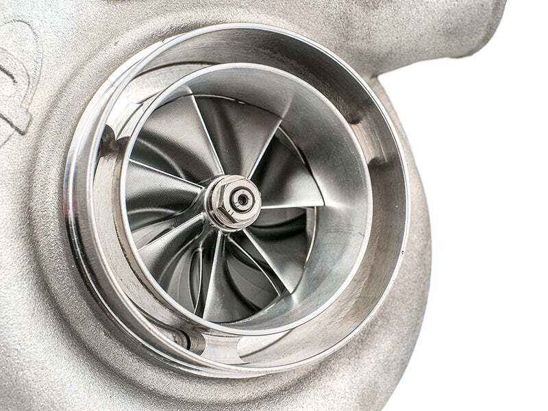 Forced Performance Subaru STi/WRX Black Turbocharger 84mm CH10CM Turbine Hsg Internal WG w/Oil Line