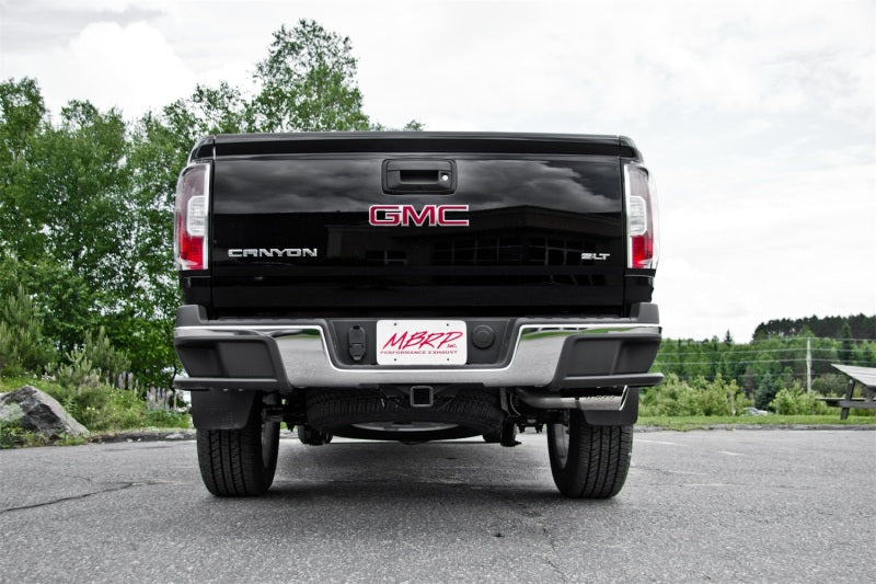 MBRP Armor Lite Series Cat Back Exhaust System for Chevy Colorado and GMC Canyon 2.5L & 3.6L - 3 Inch Single Side Exit