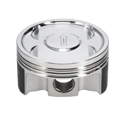 Manley Performance Platinum Series Piston Set for Subaru WRX/STi EJ257 - 75mm Bore, 100mm Compression Distance, +.50mm Size, 8.5:1 Dish