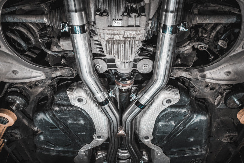 MBRP Armor Lite Series 3-Inch Cat Back Exhaust System for Dodge Durango 2018-2024 with Dual Rear Exit and Stainless Steel Tips