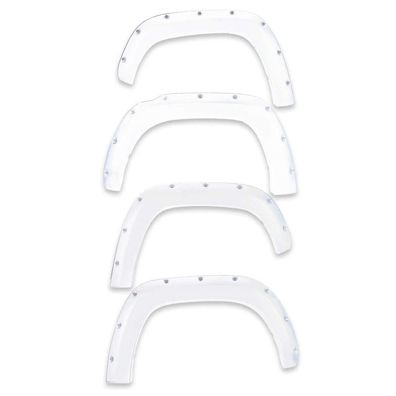 EGR 14+ Chevrolet Silverado Bolt-On Look Fender Flares – Summit White, Color Match Set