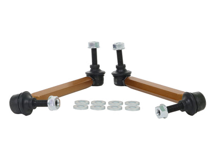 Whiteline Universal Swaybar Link Kit - Heavy Duty Adjustable 10mm Ball Joint (Part No. KLC140-235)