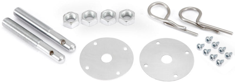 Spectre Hood Pin Kit - Chrome for Automotive Applications