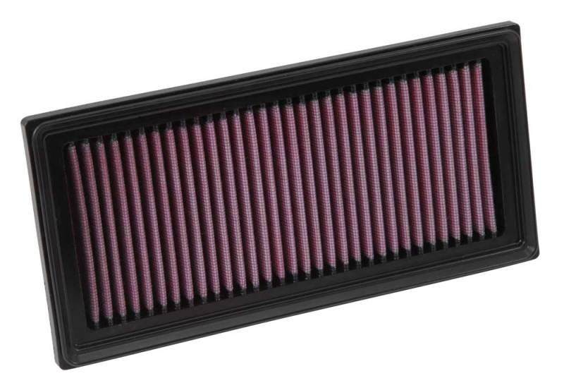 K&N Engineering 33-3016 High-Flow Reusable Air Filter for Mitsubishi Mirage and G4 (2014-2017)