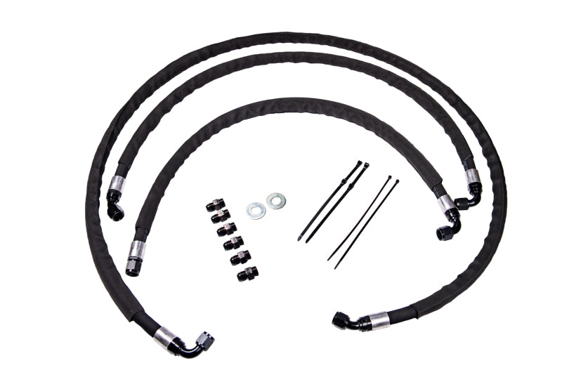 Fleece Performance Heavy Duty Transmission Cooler Lines for 2017-2019 GM Duramax 2500/3500