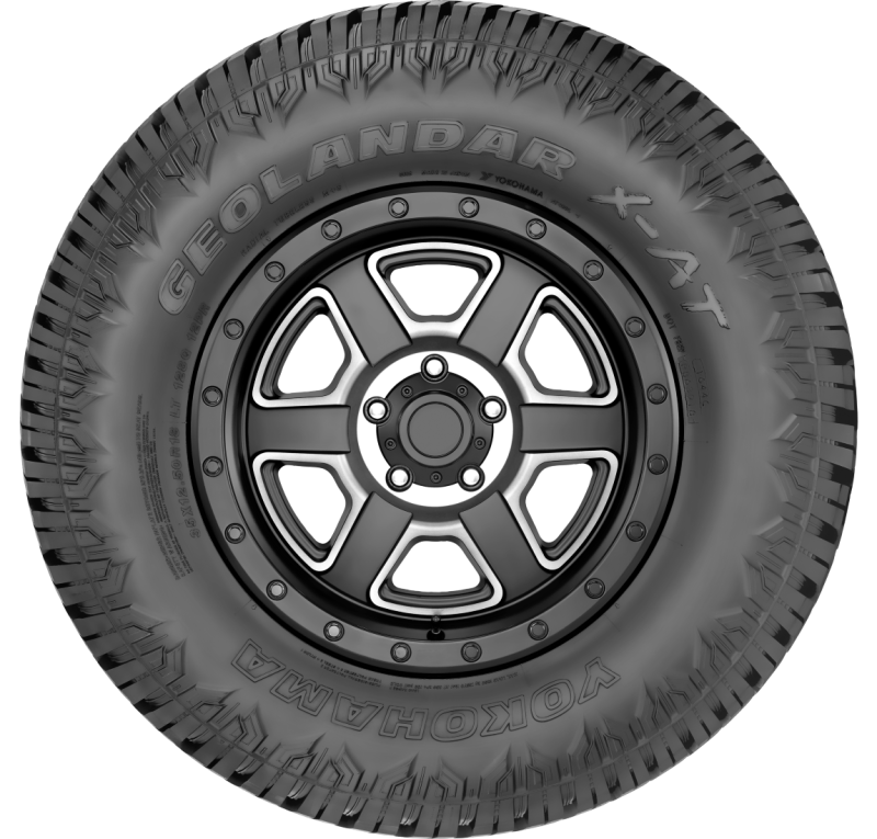 Yokohama Geolandar X-AT Tire - LT285/70R17 121/118Q All-Terrain Hybrid for Light Trucks and SUVs