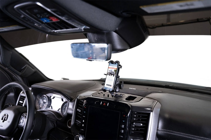 Addictive Desert Designs 21-23 Dodge Ram TRX Digital Device Dash Mount - Compatible with Ram Mounts