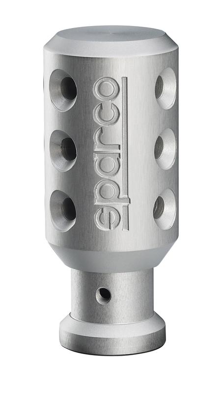 Sparco Piuma Silver Shift Knob - Automotive Gear Shift Replacement