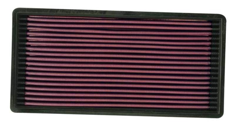 K&N Replacement High-Flow Air Filter for Jeep Cherokee, Comanche, Wagoneer 2.5L/4.0L (Part #33-2018)