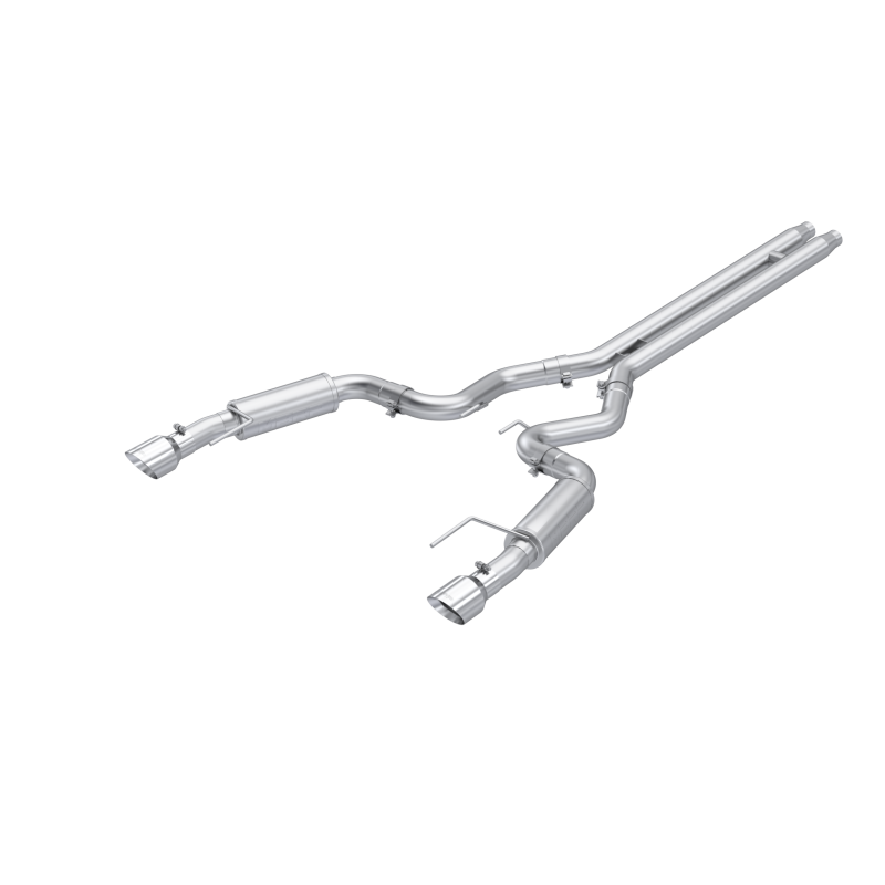 MBRP Armor Lite Series 2024 Ford Mustang GT S650 5.0L Dual 3-inch Aluminized Steel Cat Back Exhaust System
