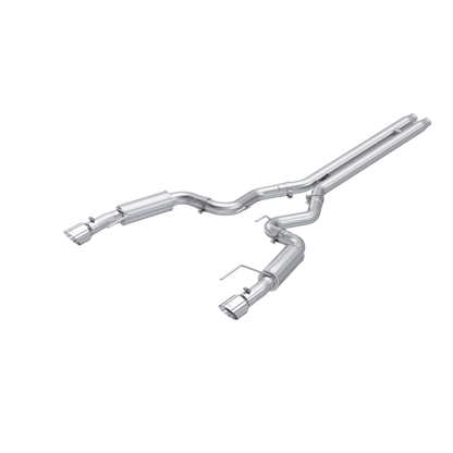 MBRP Armor Lite Series 2024 Ford Mustang GT S650 5.0L Dual 3-inch Aluminized Steel Cat Back Exhaust System