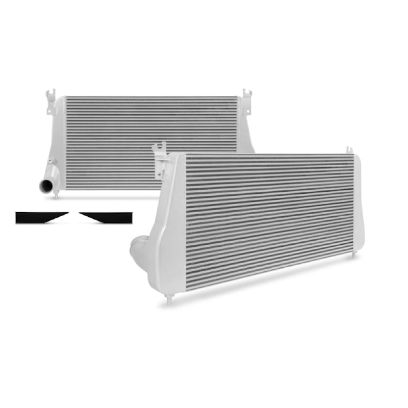 Mishimoto 2006-2010 Chevy Duramax Intercooler Kit with Polished Aluminum Piping and Cast Aluminum End Tanks