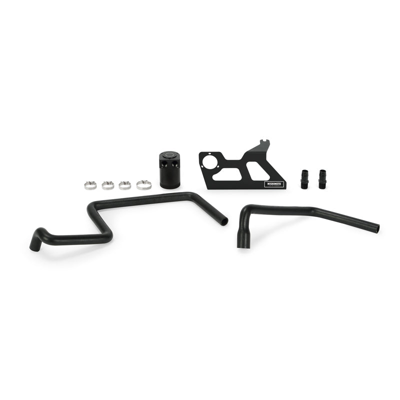 Mishimoto 2007-2011 Jeep Wrangler JK Baffled Oil Catch Can Kit with 3 oz. Can and Steel Bracket