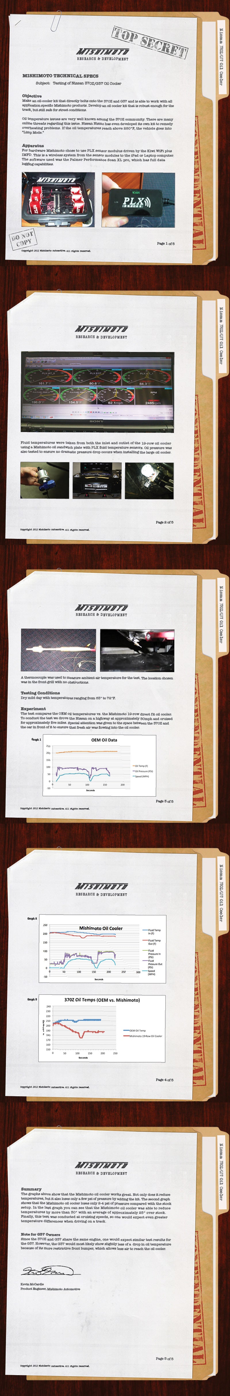 Mishimoto OEM-Style Oil Cooler Kit for Nissan 370Z (2009-2020) and Infiniti G37 (2008-2015) Coupe