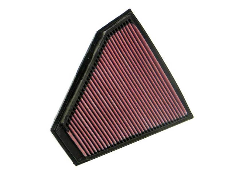 K&N Engineering 33-2332 High-Flow Reusable Air Filter for BMW 3.0L L6 Engines