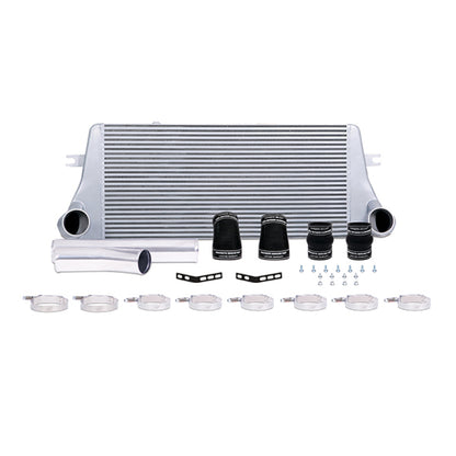 Mishimoto 94-02 Dodge Ram 2500 5.9L Cummins Intercooler Kit with Pipes - Silver