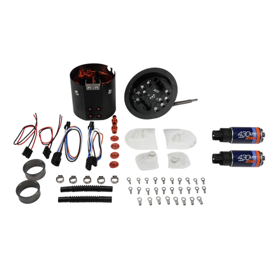 DeatschWerks 06-13 BMW E9X/E8X X2 Dual Pump Module w/ Dual DW430 Fuel Pumps