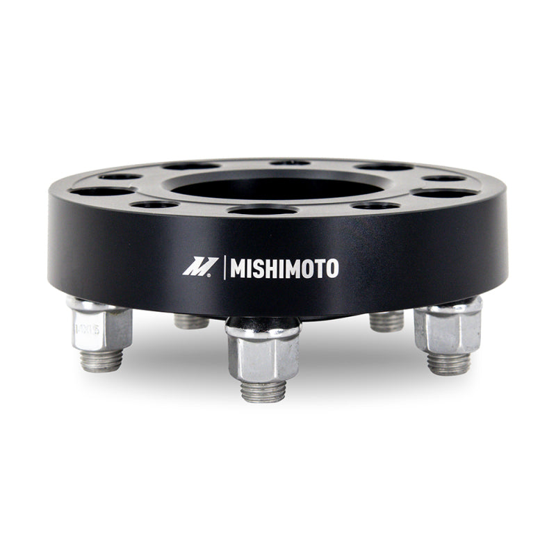 Mishimoto 5x114.3 Wheel Spacers with M14 Studs for Ford Mustang – Black