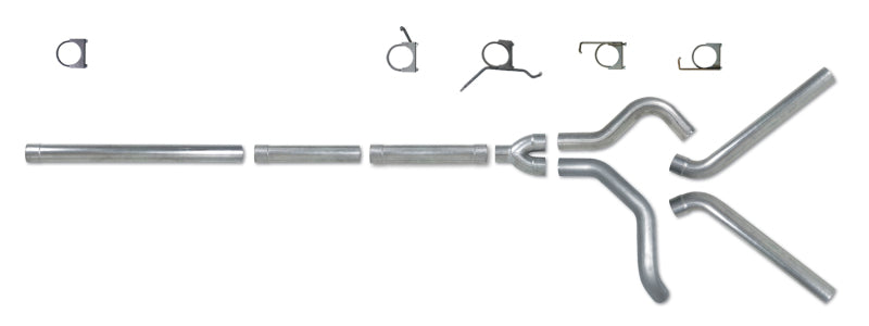 Diamond Eye Performance 4-inch Catback Exhaust System Kit for 2004.5-2007.5 Dodge Ram 2500 with 5.9L Cummins Engine