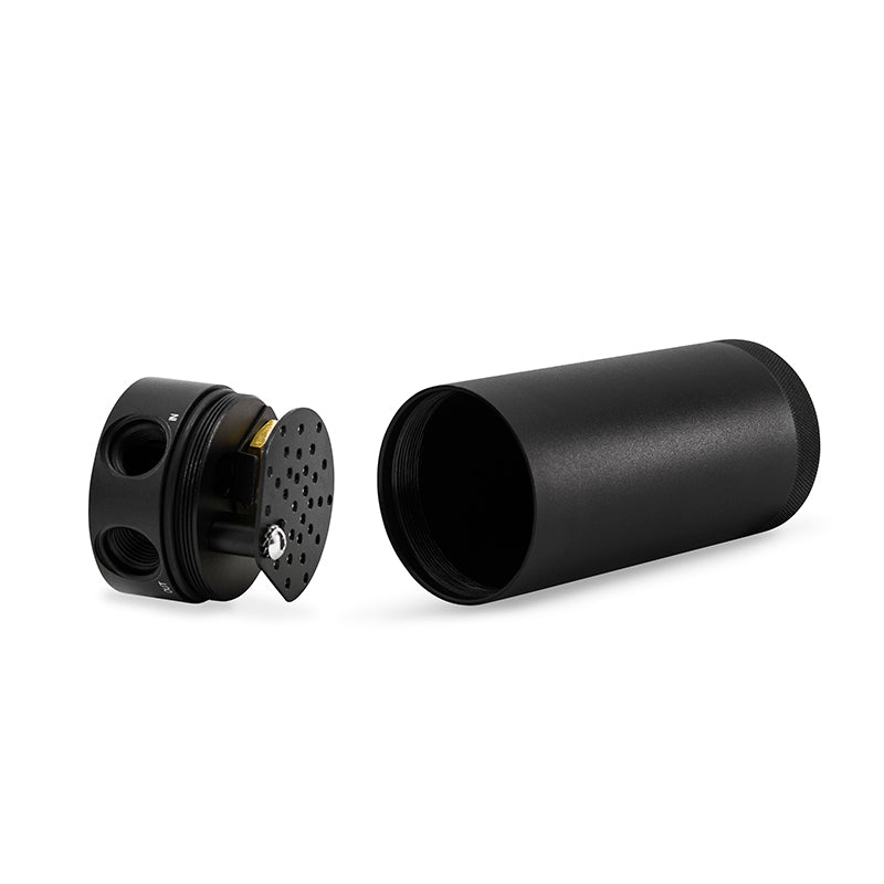 Mishimoto 07-13 Mazda Mazdaspeed 3 Baffled Oil Catch Can Kit - Black (Part Number: MMBCC-MS3-07PBE2)