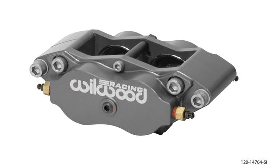 Wilwood Dynapro Radial Mount Caliper Part #120-14764-SI for High-Performance Sprint and Midget Racing