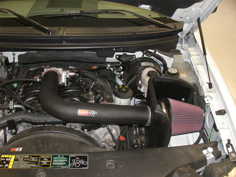 K&N 04 Ford F150 V8-5.4L Performance Intake Kit with High-Flow Air Filter