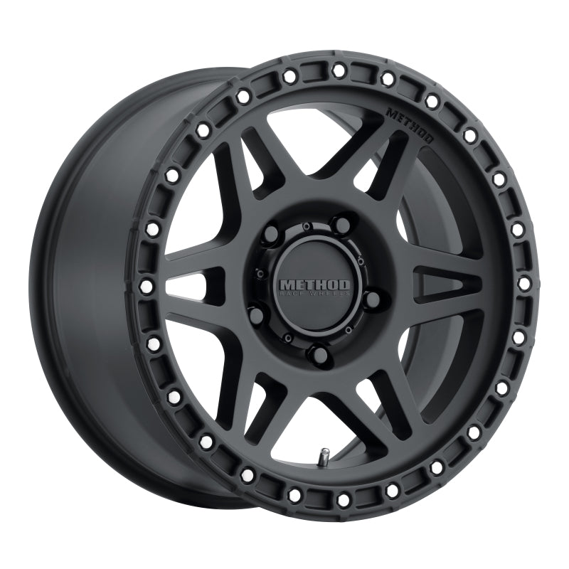 Method MR312 17x9 Inch Matte Black Wheel with -12mm Offset and 5x5 Bolt Pattern