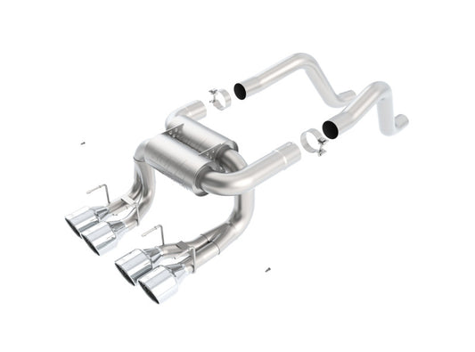 Borla ATAK Axle-Back Exhaust System for 2006-2013 Chevrolet Corvette Z06/ZR1 6.2L/7.0L V8