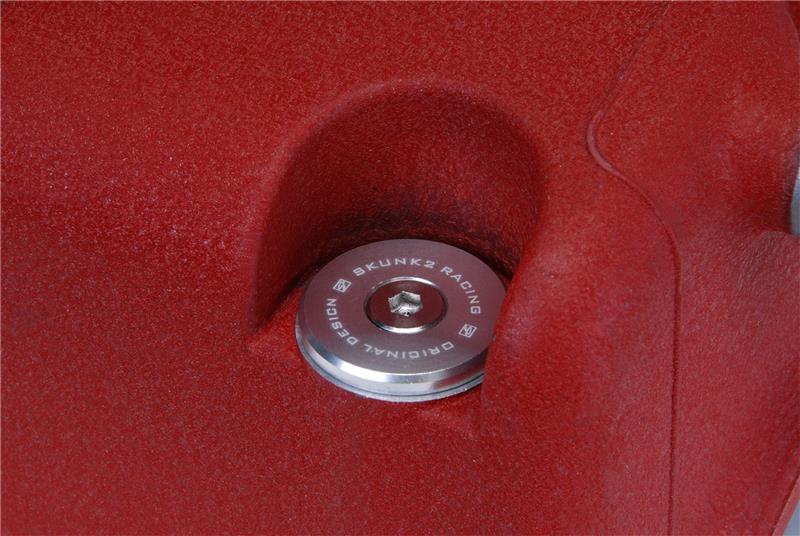 Skunk2 Racing Low Profile Valve Cover Hardware Kit for Honda/Acura K-Series Engines - Clear Anodized Finish